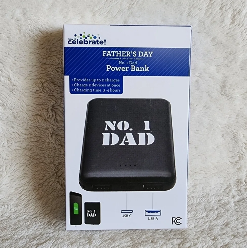 NWT Black Power Bank 